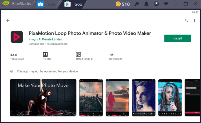 PixaMotion Loop Photo Animator & Photo Video Maker Mod Apk