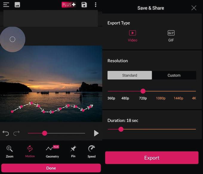 PixaMotion Loop Photo Animator & Photo Video Maker Mod Apk