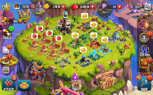 Monster Legends: Breed & Merge Heroes Battle Arena Apk