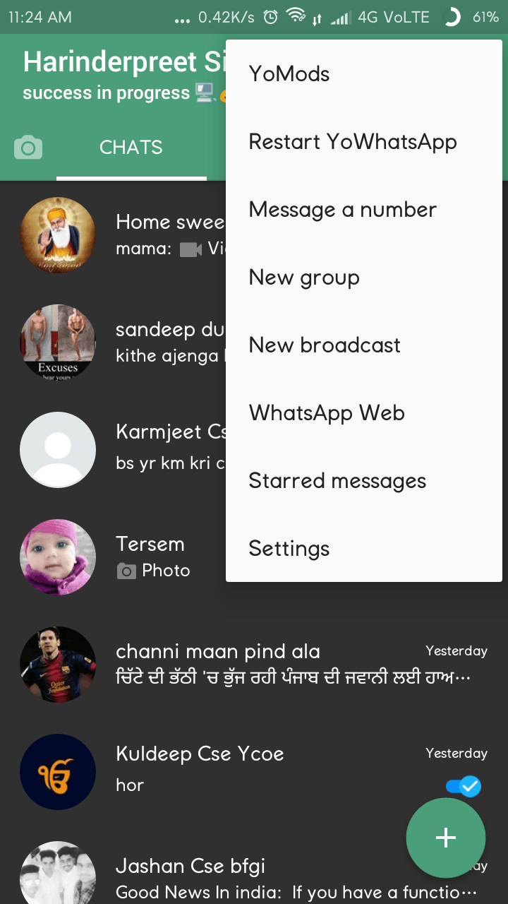 Yowhatsapp mod apk